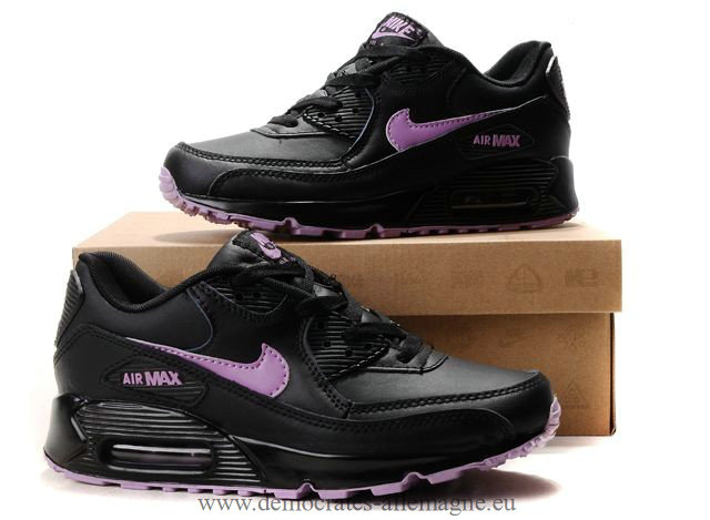 nike air max 90 noir et violet